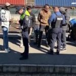 Verificari in zona garii CFR Sibiu au fost adusi caini dresati video