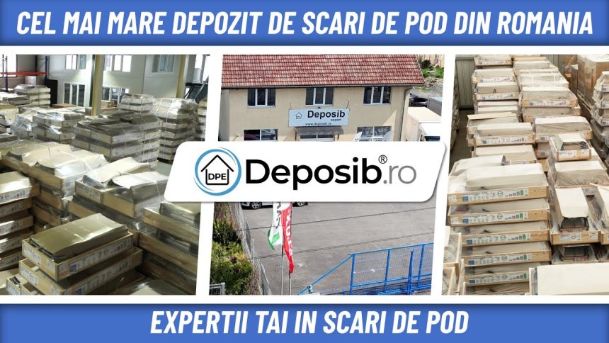 campioni timp de doi ani consecutiv in vanzarea de scari de pod si feronerie pentru mansarde liderul national deposib isi extinde reteaua cu un nou depozit specializat in sibiu