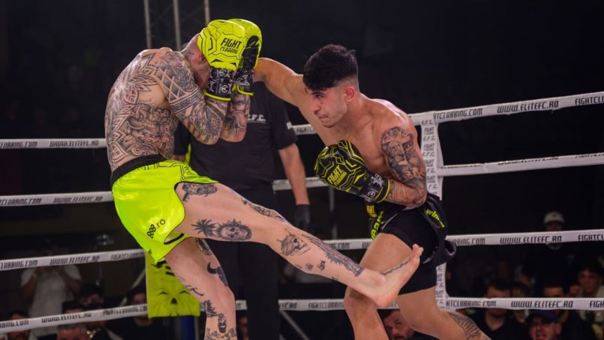 victorie deosebita pentru sibianul diego la gala de kickboxing de la constanta visez sa lupt pentru centura iska foto