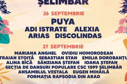 Artiști renumiți, în acest weekend la „Zilele Comunității Șelimbăr”. Programul complet
