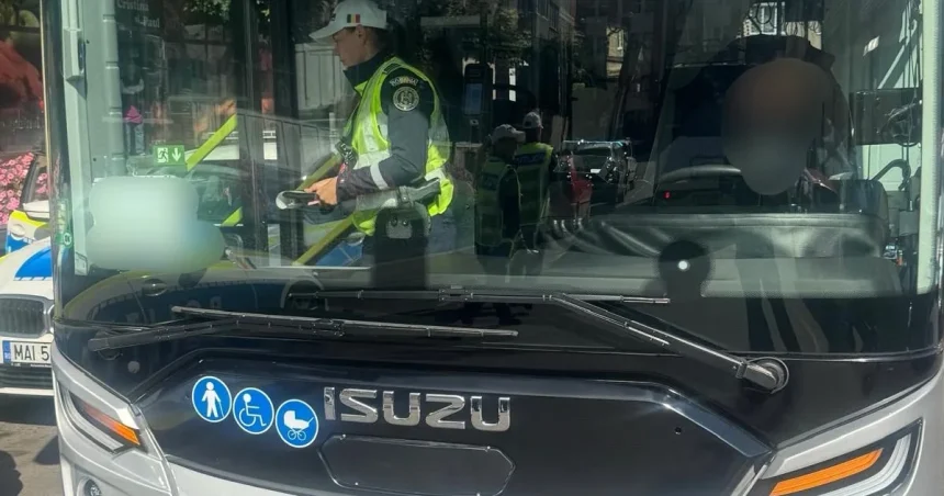 Controale sporite pentru șoferii de autobuze și taxiuri din Mediaș