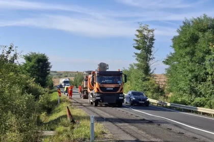 DN14 lângă Ruși, finalizat. Reprezentant: „Se strică mereu”