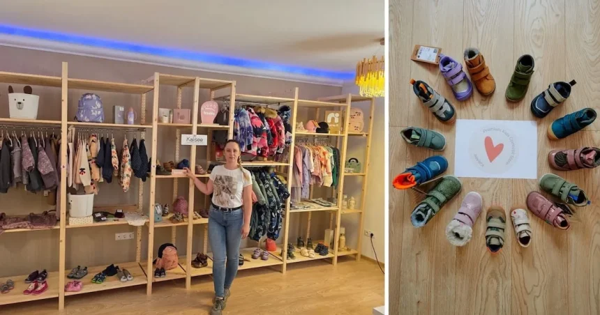Familia care a deschis Kalisee la Sibiu, magazin premium pentru copii