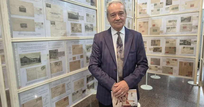 Filatelie: Nicolae Salade aduce la Sibiu rarități de valoare inestimabilă