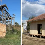 Restaurare finalizată la depozitul din Gara Cornățel