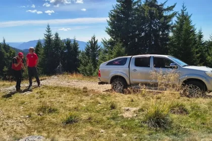 Salvamontist intervenit în timpul liber la un accident de motocicletă pe Transfăgărășan
