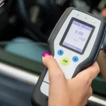 Șofer oprit în trafic la Mârșa cu alcoolemie de 1,69 mg/l alcool pur în aerul expirat