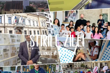 Știri: primării Sibiu, after-school, centură blocată, record piloți, Ferrari
