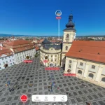Tur virtual de 100.000 de lei la Sibiu, de la Piața Mare la Păltiniș