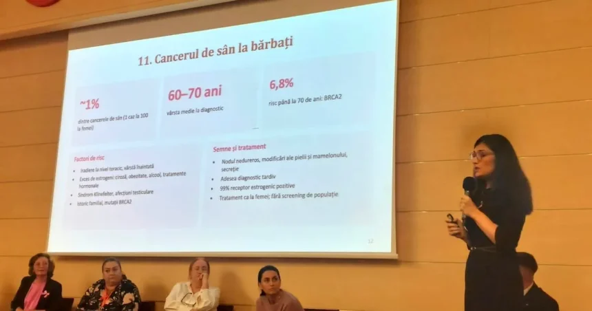Bărbații pot face și ei cancer de sân. Oncolog: „De multe ori, diagnosticul vine târziu”