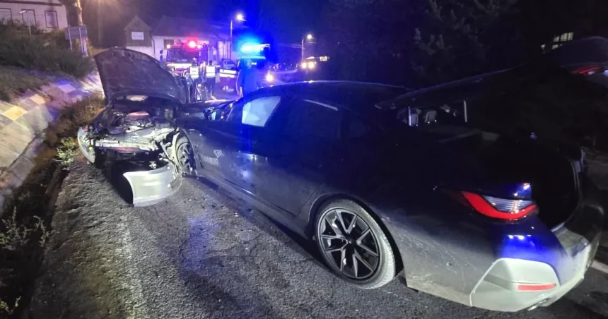 Cinci persoane implicate într-un accident la Șeica Mare. Un bărbat necesită descarcerare