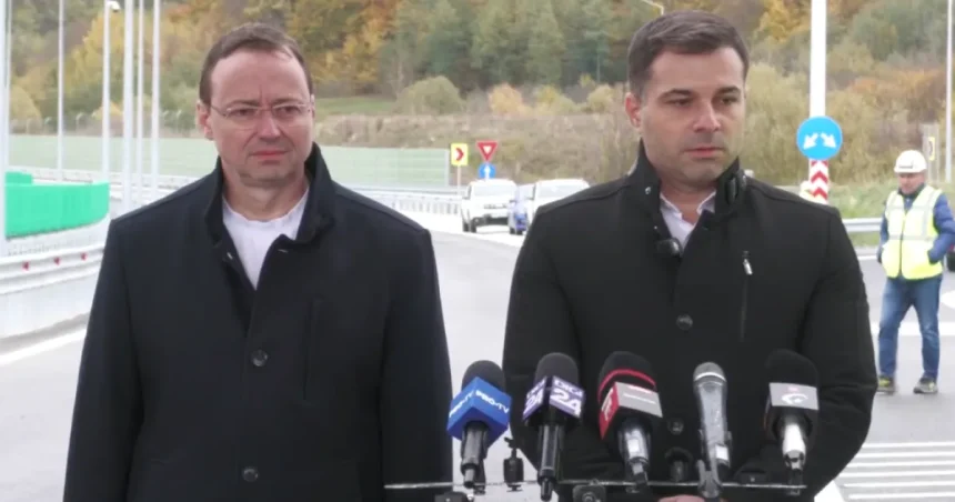 Circulație în noiembrie pe lotul 4 al A1. Întârzieri pe tronsonul Boița-Tigveni
