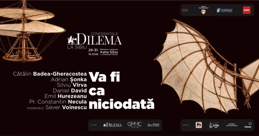 Conferințele Dilema la Sibiu: invitați Constantin Necula și Emil Hurezeanu