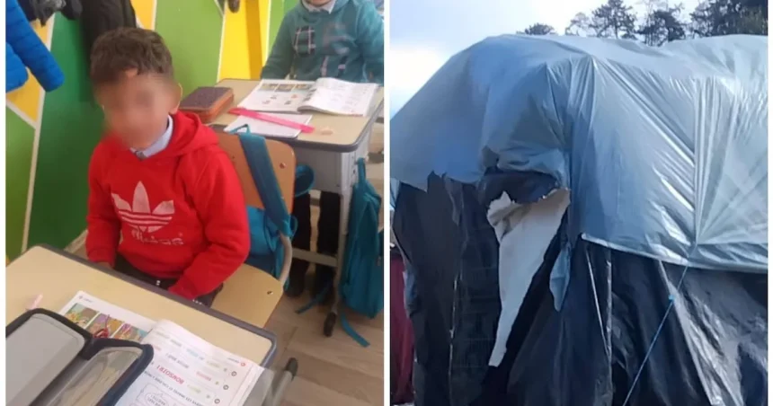 Doi frați din Brădeni strâng 3.800 de euro ca să nu ierneze într-un cort