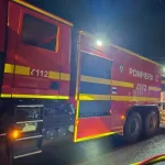 Incendiu la un operator de sortare-reciclare deșeuri din Șura Mare