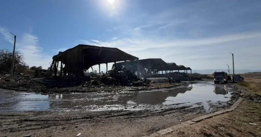 Incendiul de la Rusciori: praf de două ori peste prag sâmbătă