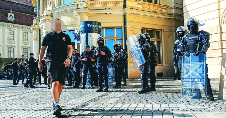 Jandarmii cer Primăriei să anunțe din timp meciurile cu echipe din afara județului