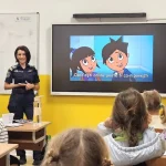 Lecție de siguranță online pentru elevii de clasa I