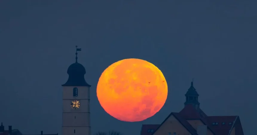 Luna și Soarele, în imagini cu turnurile Sibiului. Prima expoziție a lui Adrian Bugariu