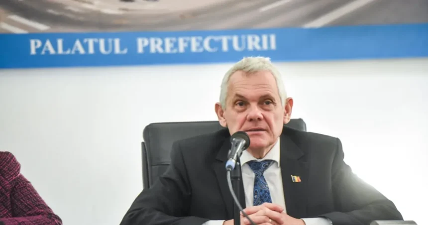 Mircea Crețu, cel mai longeviv prefect al Sibiului, la finalul mandatului