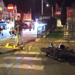 Motociclist rănit pe strada Argeșului din Sibiu din cauza neasigurării
