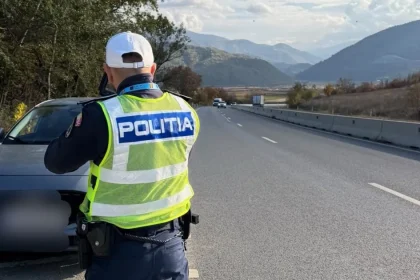 Poliția a dat peste 100 de amenzi pe DN 7, majoritatea pentru viteză