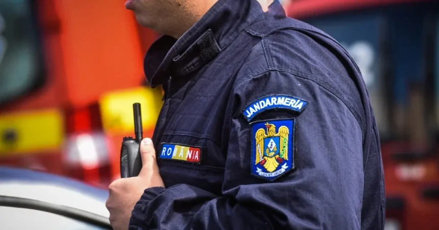 Protest în centrul Sibiului. Jandarmii îndeamnă participanții să evite conflictele