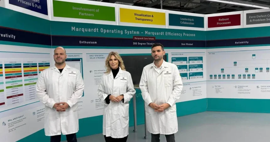 Raluca Turcan, după vizita la Marquardt: energia, printre cele mai mari provocări