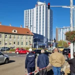 Semafoarele din giratoriile Sibiului, repornite după refacerea marcajelor