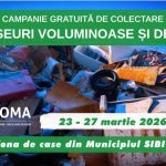 Soma colectează deșeuri voluminoase și electrocasnice din casele din Sibiu