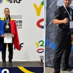 Studentă la medicină și fiul unui preot din Sibiu, pe podium la Mondialul de Taekwon-do