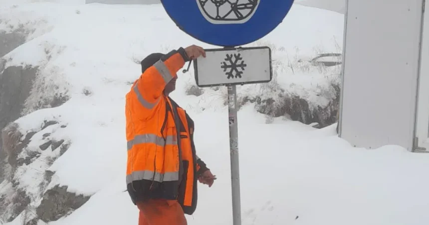 Transfăgărășanul se închide de marți, 27 octombrie, între Bâlea Cascadă și Piscul Negru