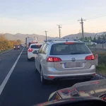 Trei ambuteiaje și șapte minute în plus pe ruta Sibiu-Boița după închiderea autostrăzii