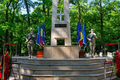 Ziua Armatei, marcată la Sibiu prin ceremonii militare